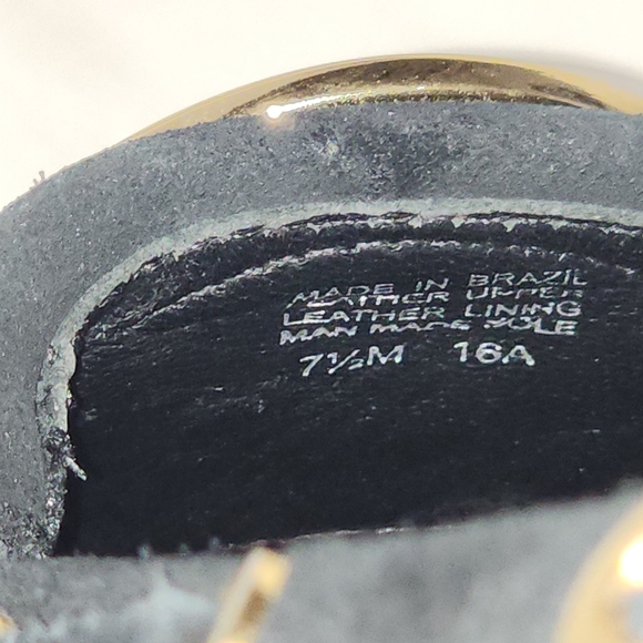 Tory Burch Alexandra Black Suede Leather Logo Driving Moccasin Slipper Sz 7.5 M - Picture 6 of 12